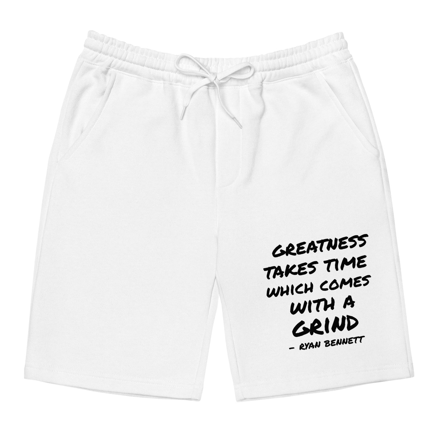 #TeamRyanBennett "Greatness" Men's Fleece Shorts