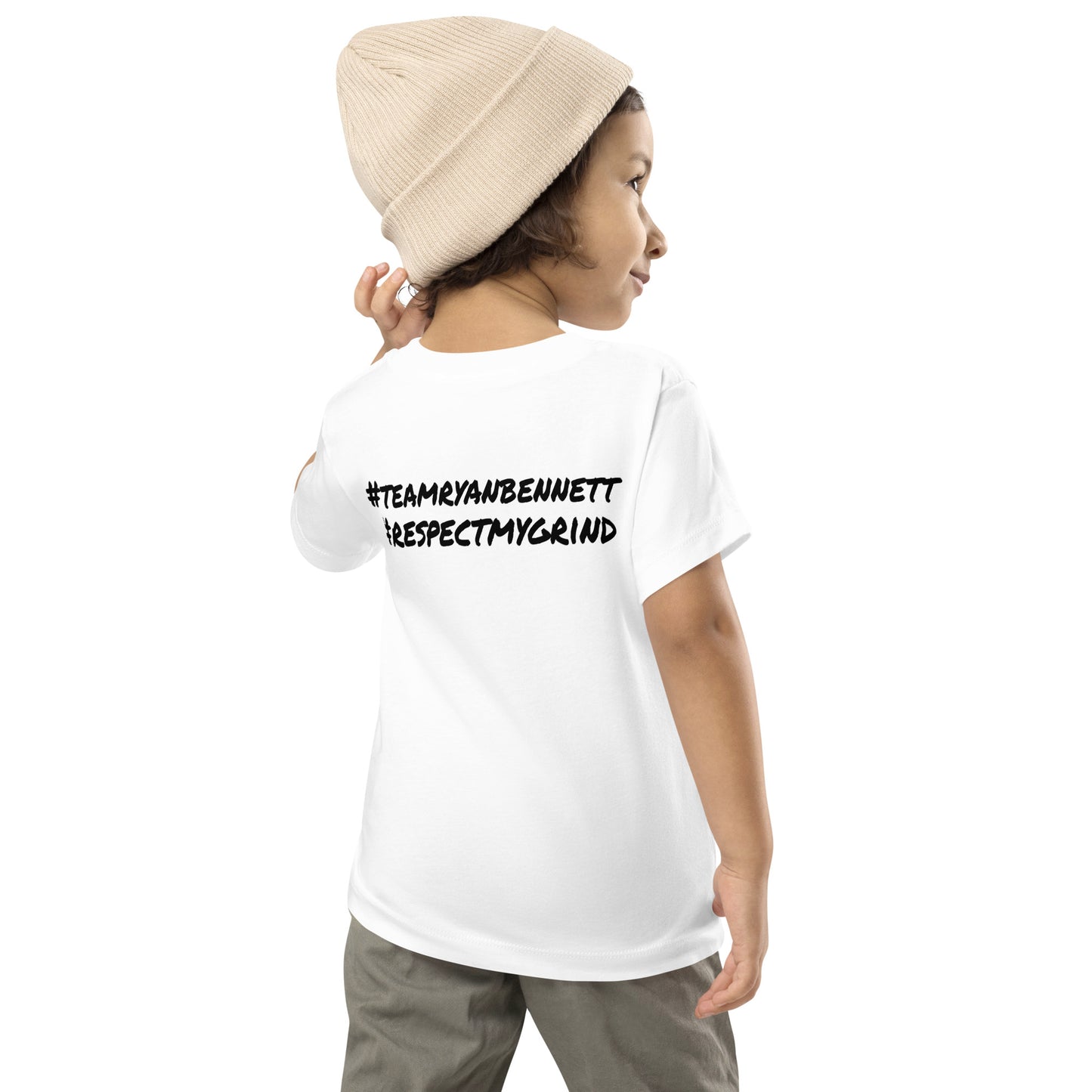 #TeamRyanBennett "Greatness" Toddler Short Sleeve Tee