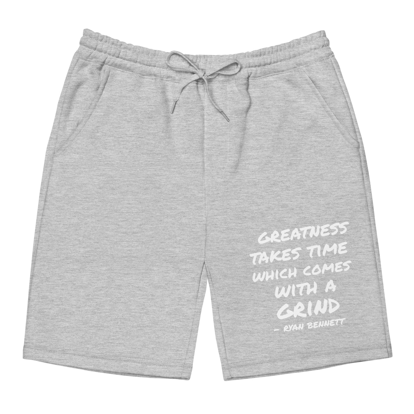 #TeamRyanBennett "Greatness" Men's Fleece Shorts
