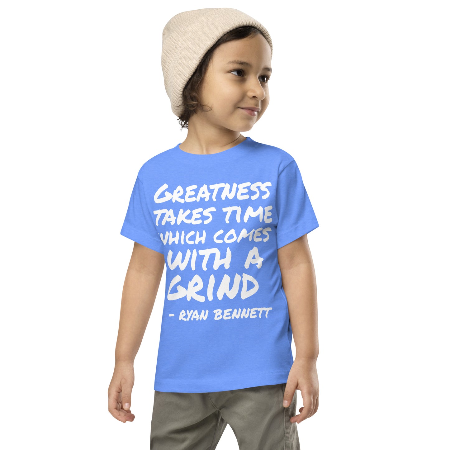 #TeamRyanBennett "Greatness" Toddler Short Sleeve Tee