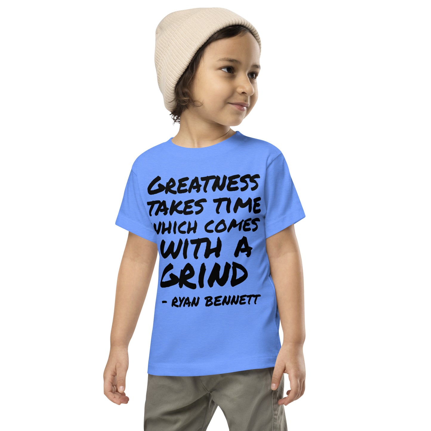 #TeamRyanBennett "Greatness" Toddler Short Sleeve Tee