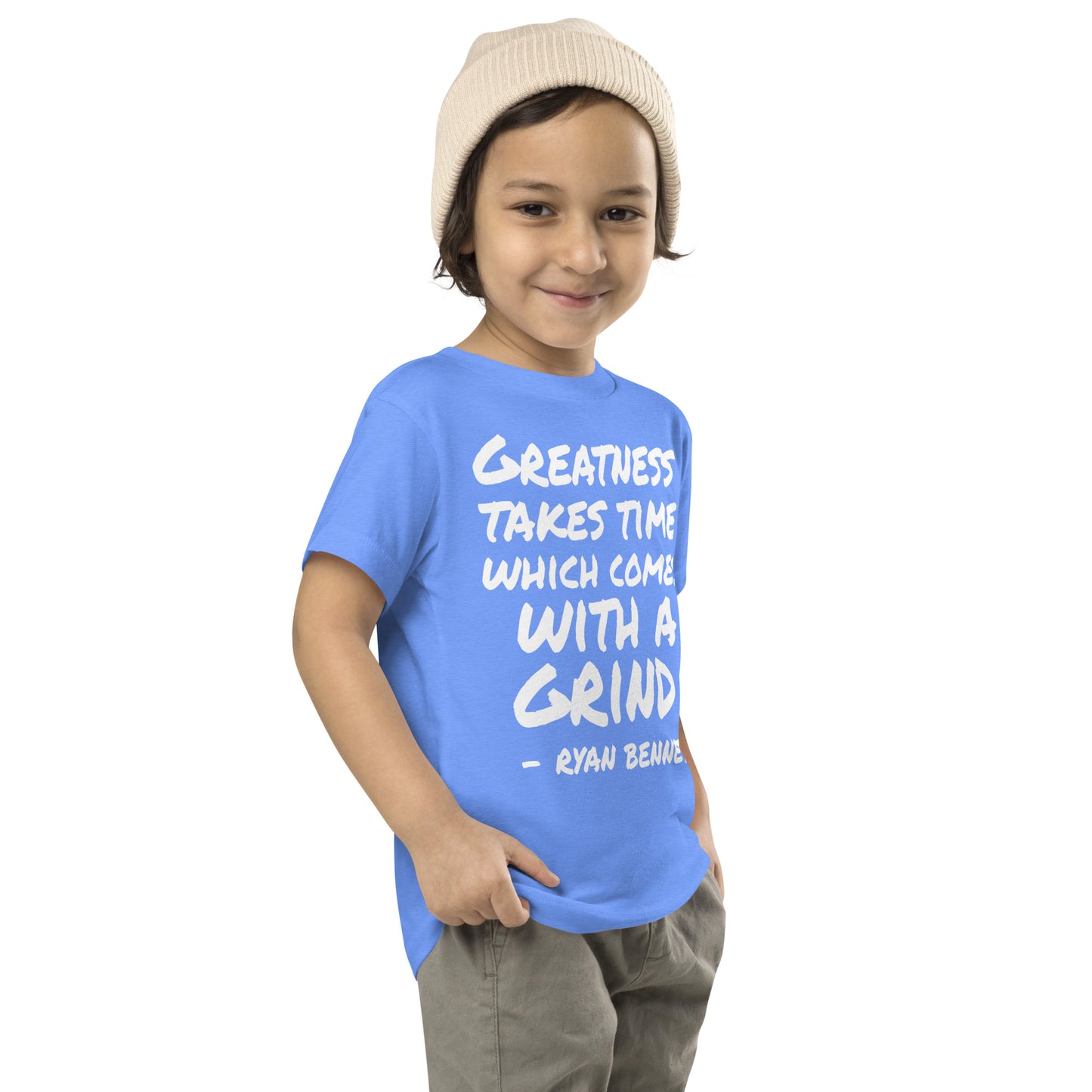 #TeamRyanBennett "Greatness" Toddler Short Sleeve Tee