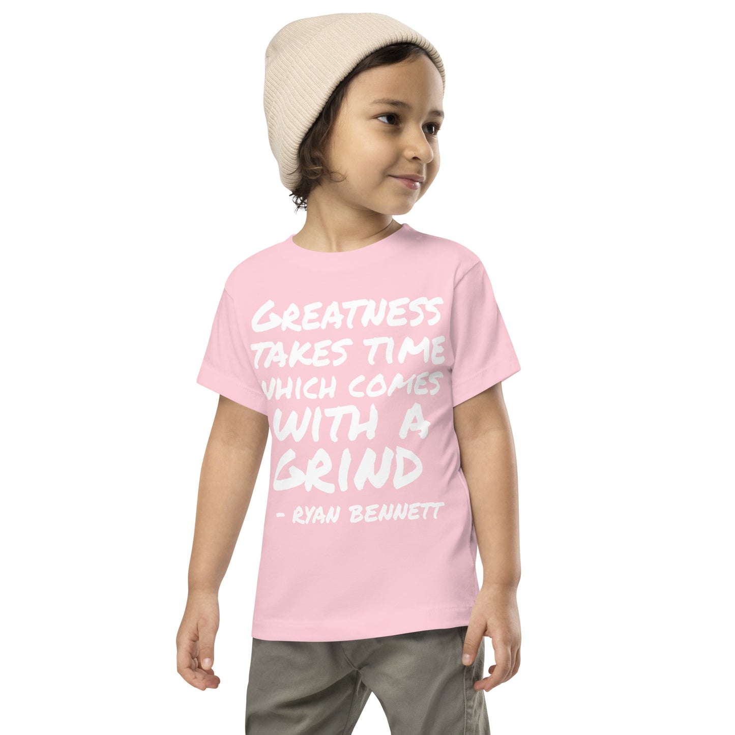 #TeamRyanBennett "Greatness" Toddler Short Sleeve Tee