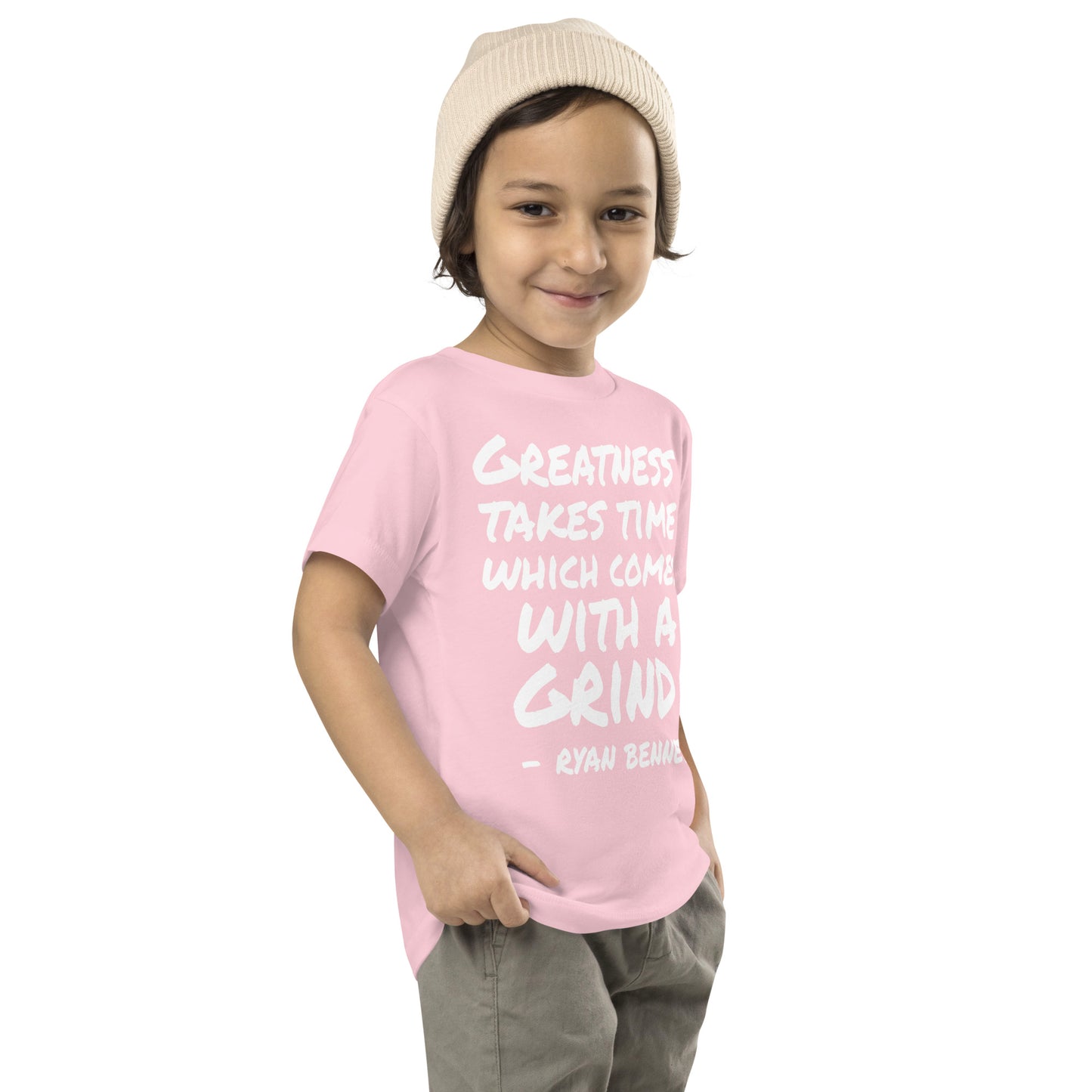 #TeamRyanBennett "Greatness" Toddler Short Sleeve Tee