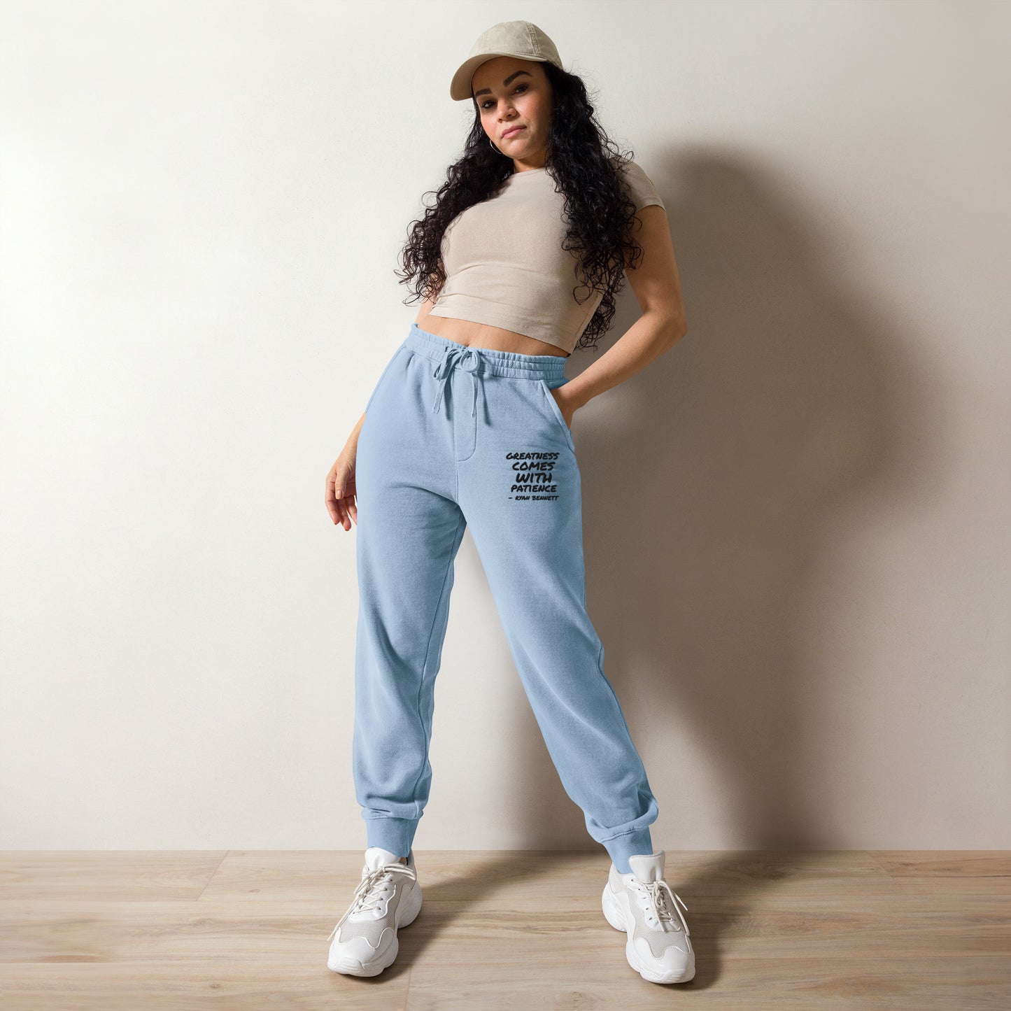 #TeamRyanBennett "Greatness" Unisex Pigment-Dyed Sweatpants