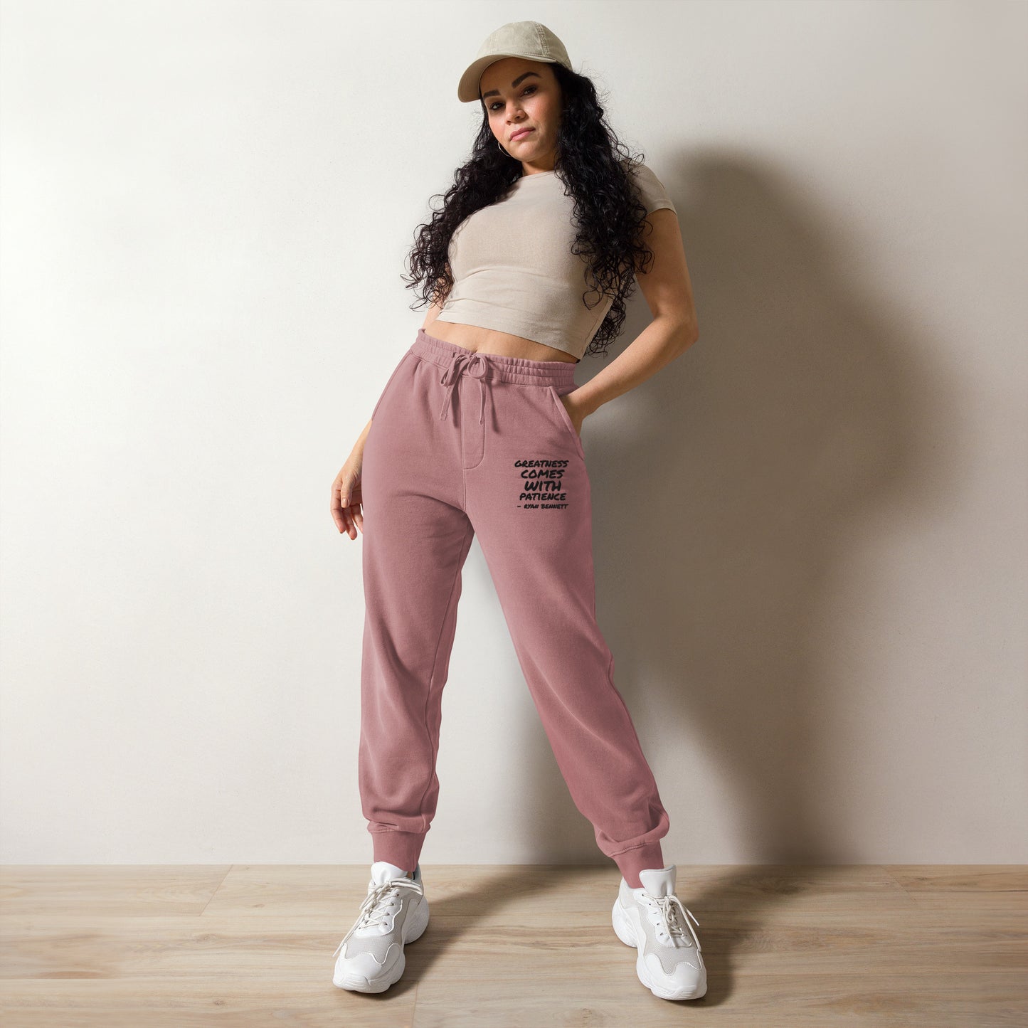 #TeamRyanBennett "Greatness" Unisex Pigment-Dyed Sweatpants